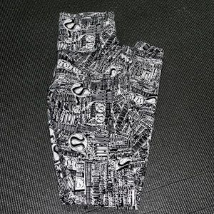 Lululemon Wunder train- logo legging 25’